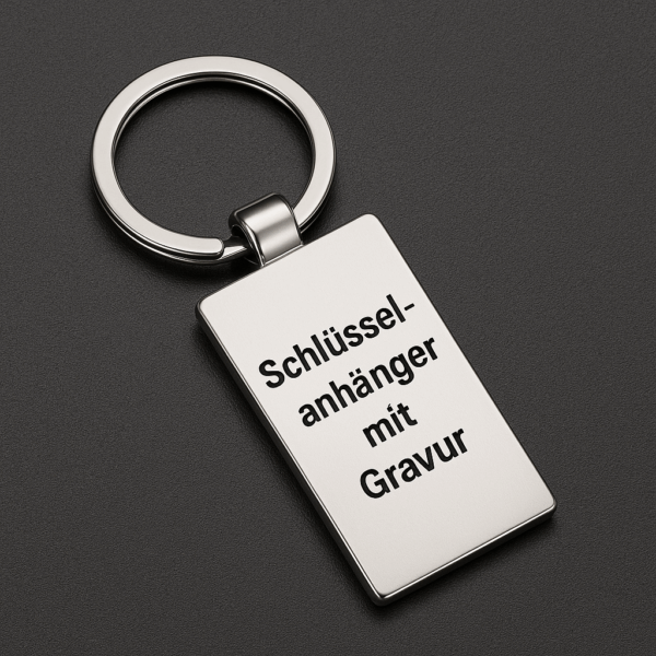 Schlüsselanhänger mit Gravur